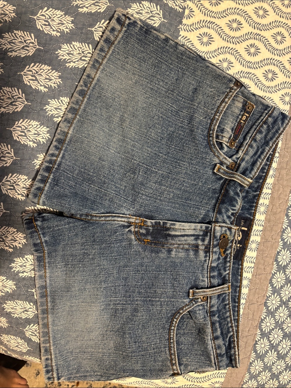 Classic Blue Denim Women's Jeans Shorts